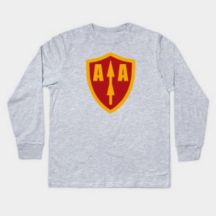 Army Anti-Aircraft Command Kids Long Sleeve T-Shirt